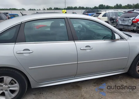 2012 Chevrolet Impala Ls z USA, uszkodzony, nr VIN 2G1WF5E39C1129669